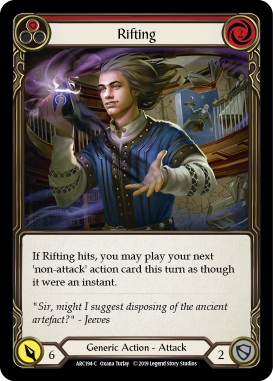 Rifting (Red) - Flesh and Blood TCG - MoxLand
