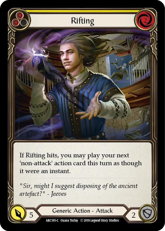 Rifting (Yellow) - Flesh and Blood TCG - MoxLand