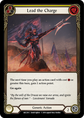 Lead the Charge (Yellow) - Flesh and Blood TCG - MoxLand