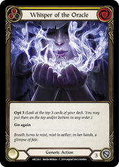 Whisper of the Oracle (Yellow) - Flesh and Blood TCG - MoxLand