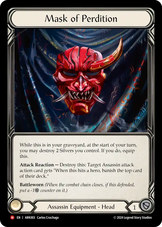 Mask of Perdition - Flesh and Blood TCG - MoxLand