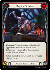 Slay the Scholars (Red) - Flesh and Blood TCG - MoxLand