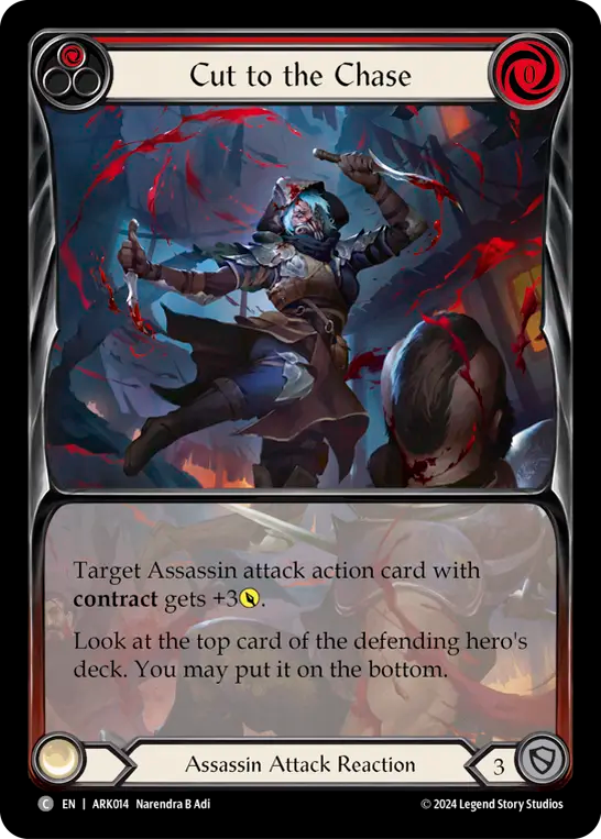 Cut to the Chase (Red) - Flesh and Blood TCG - MoxLand