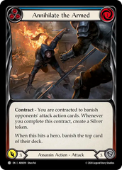 Annihilate the Armed (Blue) - Flesh and Blood TCG - MoxLand
