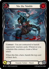 Nix the Nimble (Blue) - Flesh and Blood TCG - MoxLand