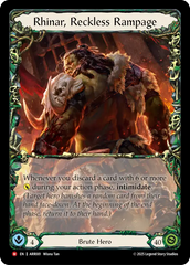 Rhinar, Reckless Rampage - Flesh and Blood TCG - MoxLand