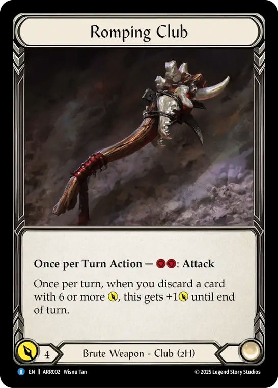 Romping Club - Flesh and Blood TCG - MoxLand