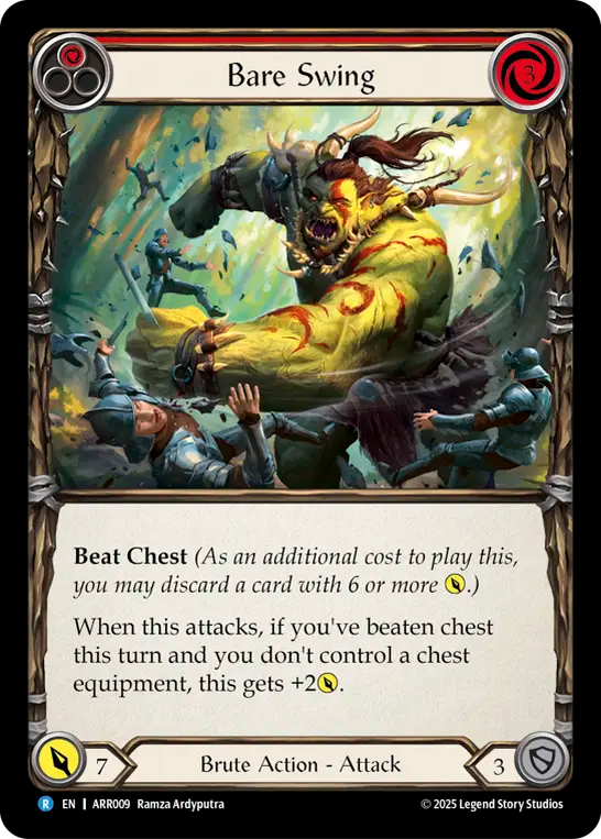 Bare Swing (Red) - Flesh and Blood TCG - MoxLand