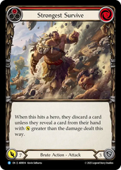Strongest Survive (Red) - Flesh and Blood TCG - MoxLand