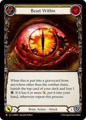 Beast Within (Yellow) - Flesh and Blood TCG - MoxLand
