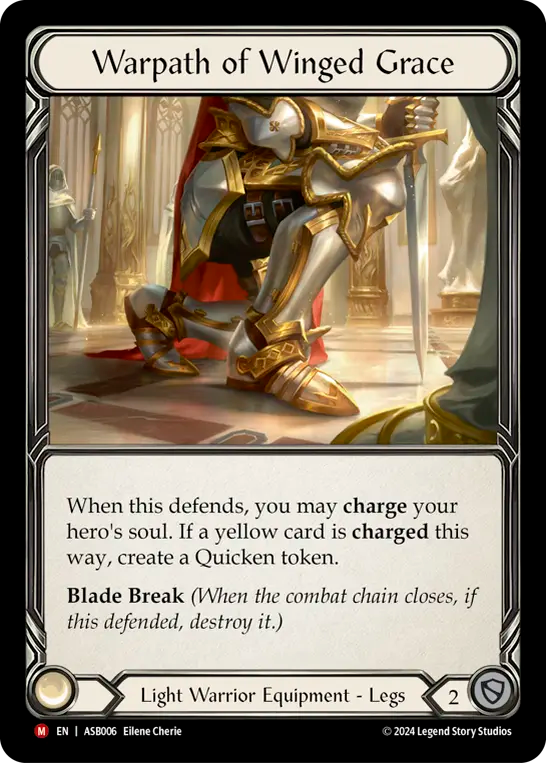 Warpath of Winged Grace - Flesh and Blood TCG - MoxLand