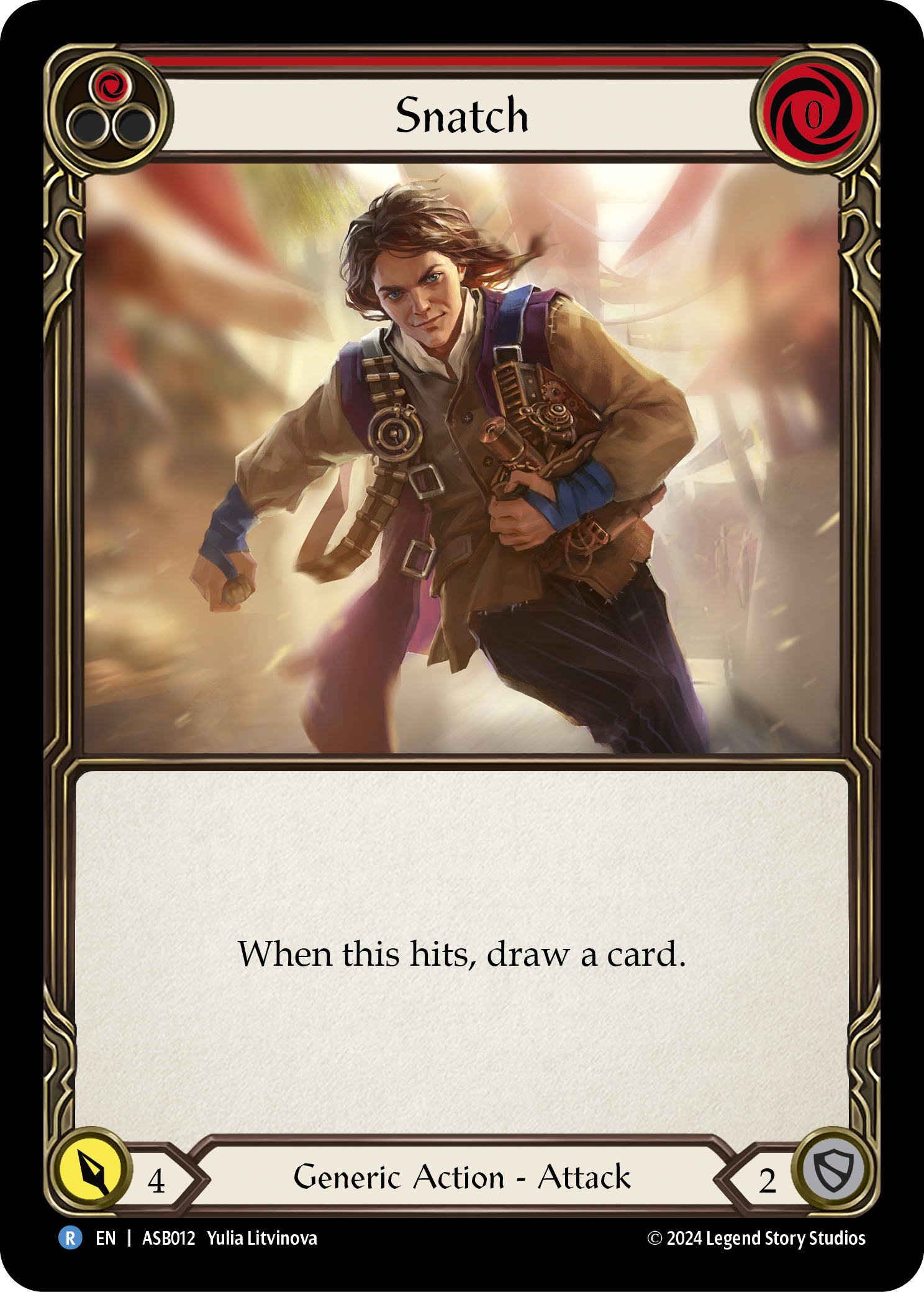Snatch (Red) - Flesh and Blood TCG - MoxLand
