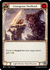Courageous Steelhand (Red) - Flesh and Blood TCG - MoxLand