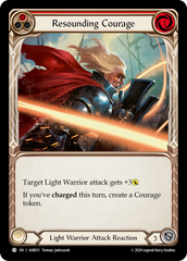 Resounding Courage (Red) - Flesh and Blood TCG - MoxLand