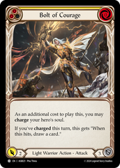 Bolt of Courage (Yellow) - Flesh and Blood TCG - MoxLand