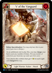 V of the Vanguard (Yellow) - Flesh and Blood TCG - MoxLand