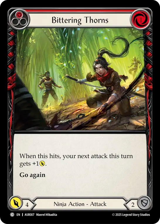 Bittering Thorns (Red) - Flesh and Blood TCG - MoxLand