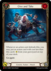 Give and Take (Red) - Flesh and Blood TCG - MoxLand