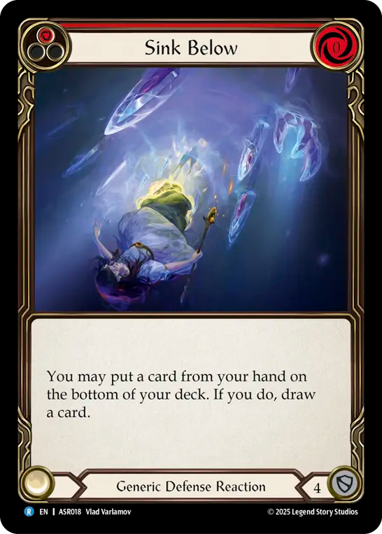 Sink Below (Red) - Flesh and Blood TCG - MoxLand