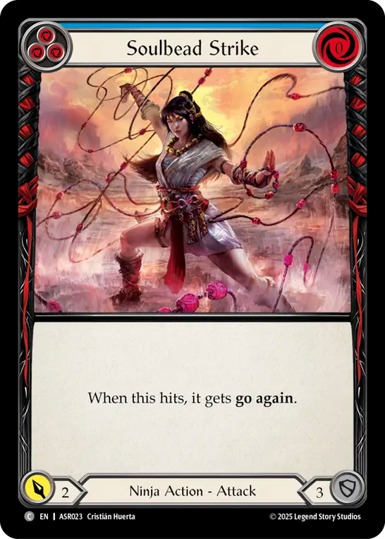 Soulbead Strike (Blue) - Flesh and Blood TCG - MoxLand