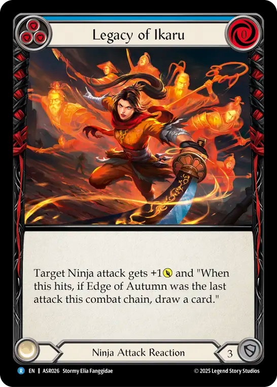 Legacy of Ikaru (Blue) - Flesh and Blood TCG - MoxLand
