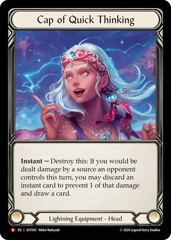 Cap of Quick Thinking - Flesh and Blood TCG - MoxLand