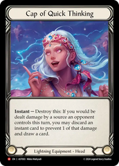 Cap of Quick Thinking - Flesh and Blood TCG - MoxLand