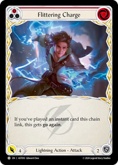 Flittering Charge (Red) - Flesh and Blood TCG - MoxLand