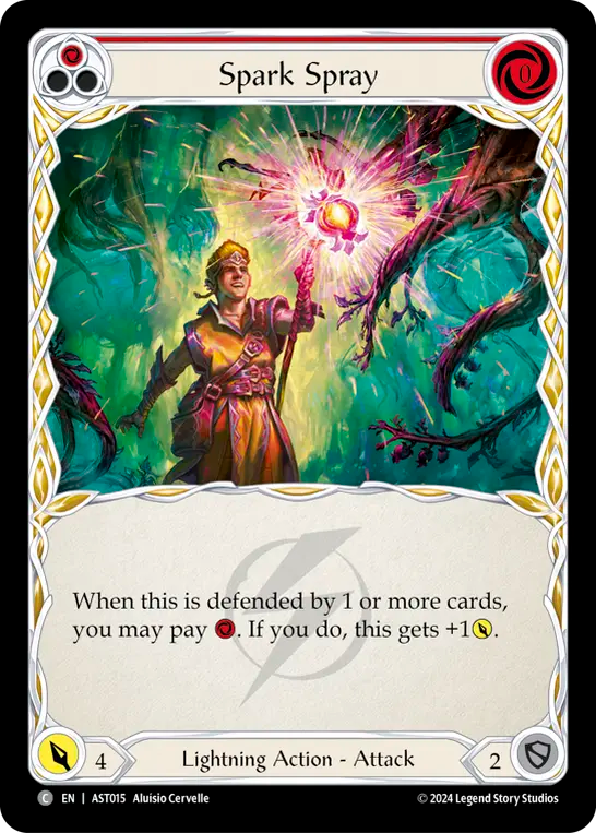 Spark Spray (Red) - Flesh and Blood TCG - MoxLand