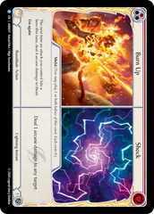 Burn Up // Shock (Red) - Flesh and Blood TCG - MoxLand