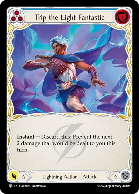 Trip the Light Fantastic (Blue) - Flesh and Blood TCG - MoxLand