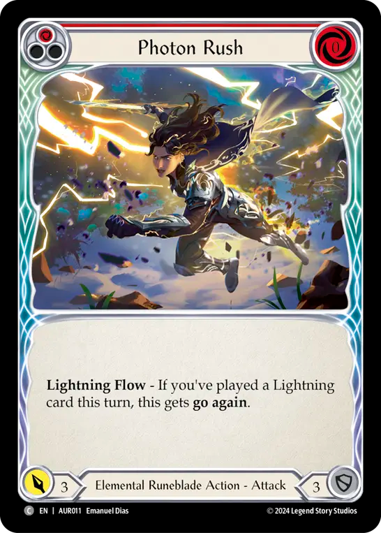 Photon Rush (Red) - Flesh and Blood TCG - MoxLand