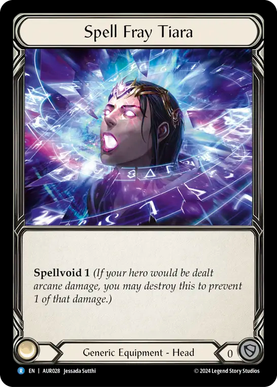 Spell Fray Tiara - Flesh and Blood TCG - MoxLand