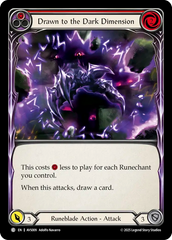 Drawn to the Dark Dimension (Red) - Flesh and Blood TCG - MoxLand