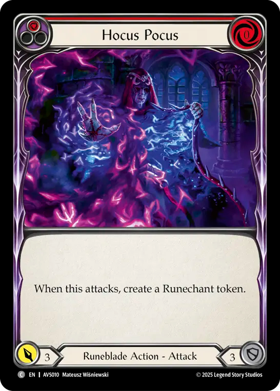 Hocus Pocus (Red) - Flesh and Blood TCG - MoxLand
