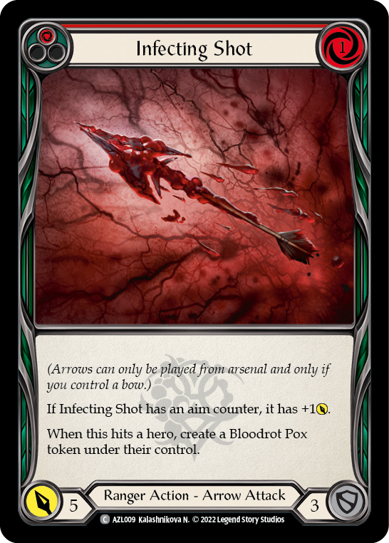 Infecting Shot (Red) - Flesh and Blood TCG - MoxLand