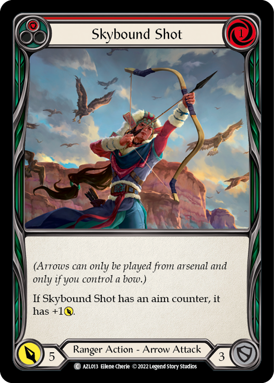 Skybound Shot (Red) - Flesh and Blood TCG - MoxLand