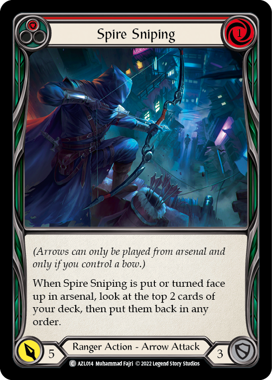 Spire Sniping (Red) - Flesh and Blood TCG - MoxLand