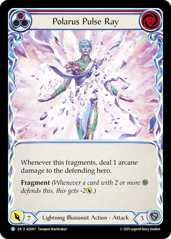 Polarus Pulse Ray (Red) - Flesh and Blood TCG - MoxLand