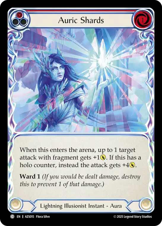 Auric Shards (Red) - Flesh and Blood TCG - MoxLand