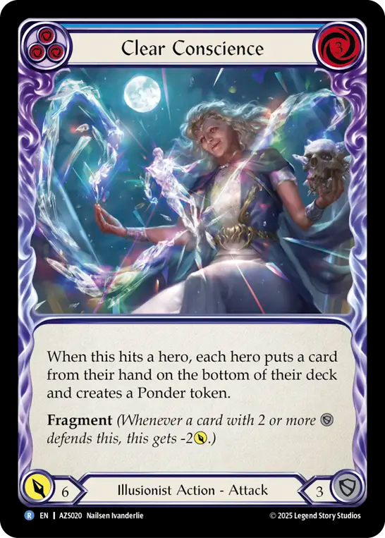 Clear Conscience (Blue) - Flesh and Blood TCG - MoxLand
