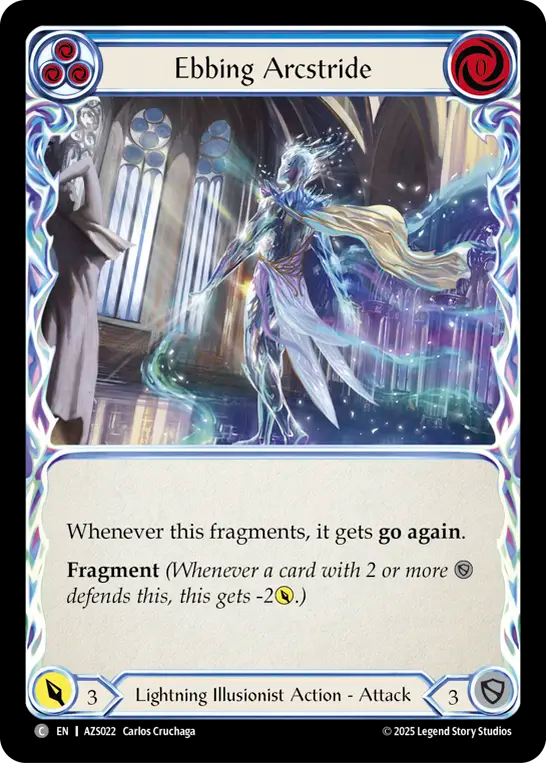 Ebbing Arcstride (Blue) - Flesh and Blood TCG - MoxLand