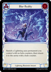 Blur Reality (Blue) - Flesh and Blood TCG - MoxLand