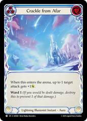 Crackle from Afar (Blue) - Flesh and Blood TCG - MoxLand