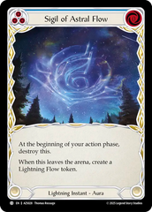 Sigil of Astral Flow (Blue) - Flesh and Blood TCG - MoxLand
