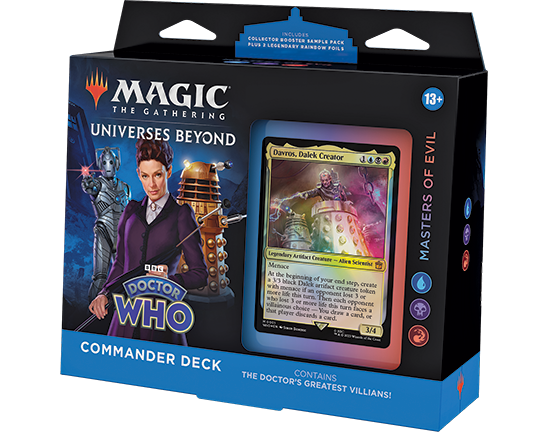 Deck Commander Doctor Who - Masters of Evil - Magic: The Gathering - MoxLand
