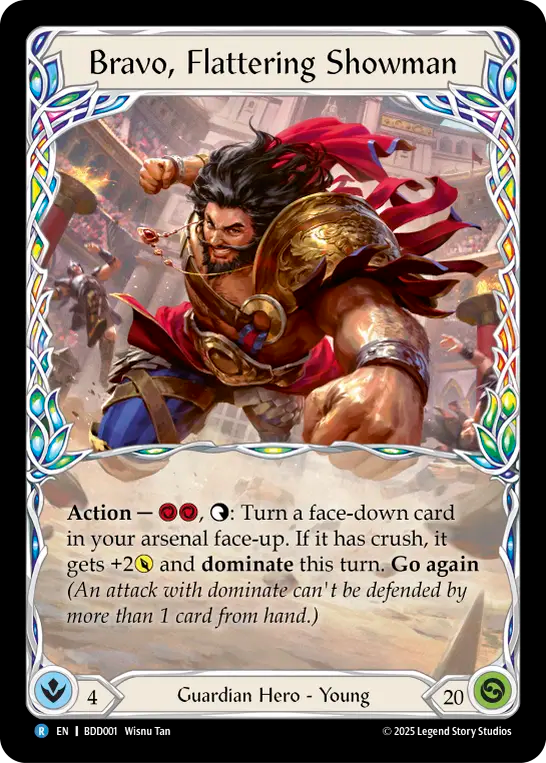 Bravo, Flattering Showman - Flesh and Blood TCG - MoxLand