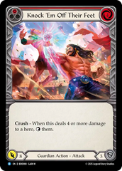Knock 'Em Off Their Feet (Red) - Flesh and Blood TCG - MoxLand