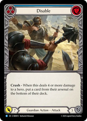 Disable (Blue) - Flesh and Blood TCG - MoxLand