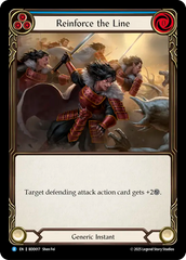 Reinforce the Line (Blue) - Flesh and Blood TCG - MoxLand